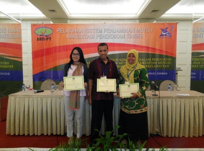 Pelatihan Sistem Penjaminan Mutu/Akreditasi Pendidikan Tinggi